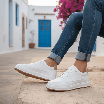 BLAZE CREMA – BASKET EN CUIR TECHNOLOGIE CONFORT