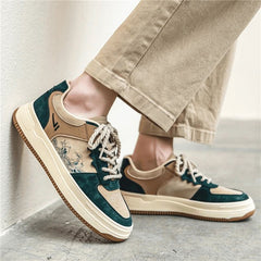 Tenue streetwear composée d’une basket homme stylée, associée à une espadrille femme légère. Idéal pour des looks mixtes coordonnés, à la fois décontractés et modernes.