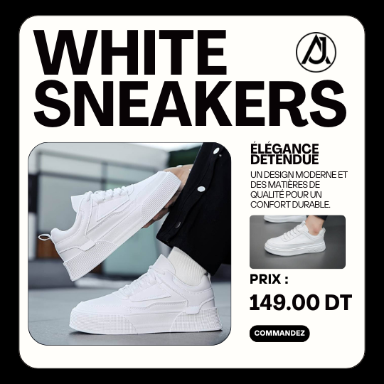 Chaussures homme Tunisie importées en ligne chaussure sport chic homme espadrille ou basket parfaite pour un look moderne